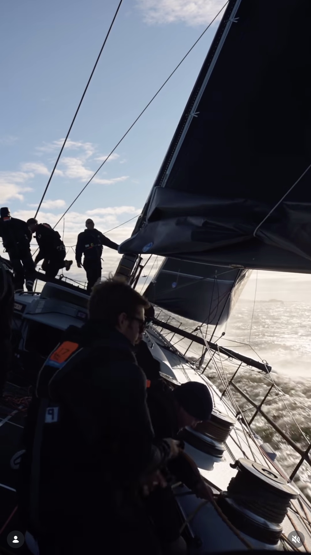 Champagne and racing atmosphere from Gotland Runt