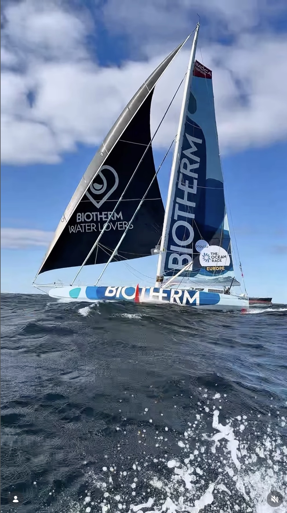 Biotherm sailing team at Gotland Runt 2025