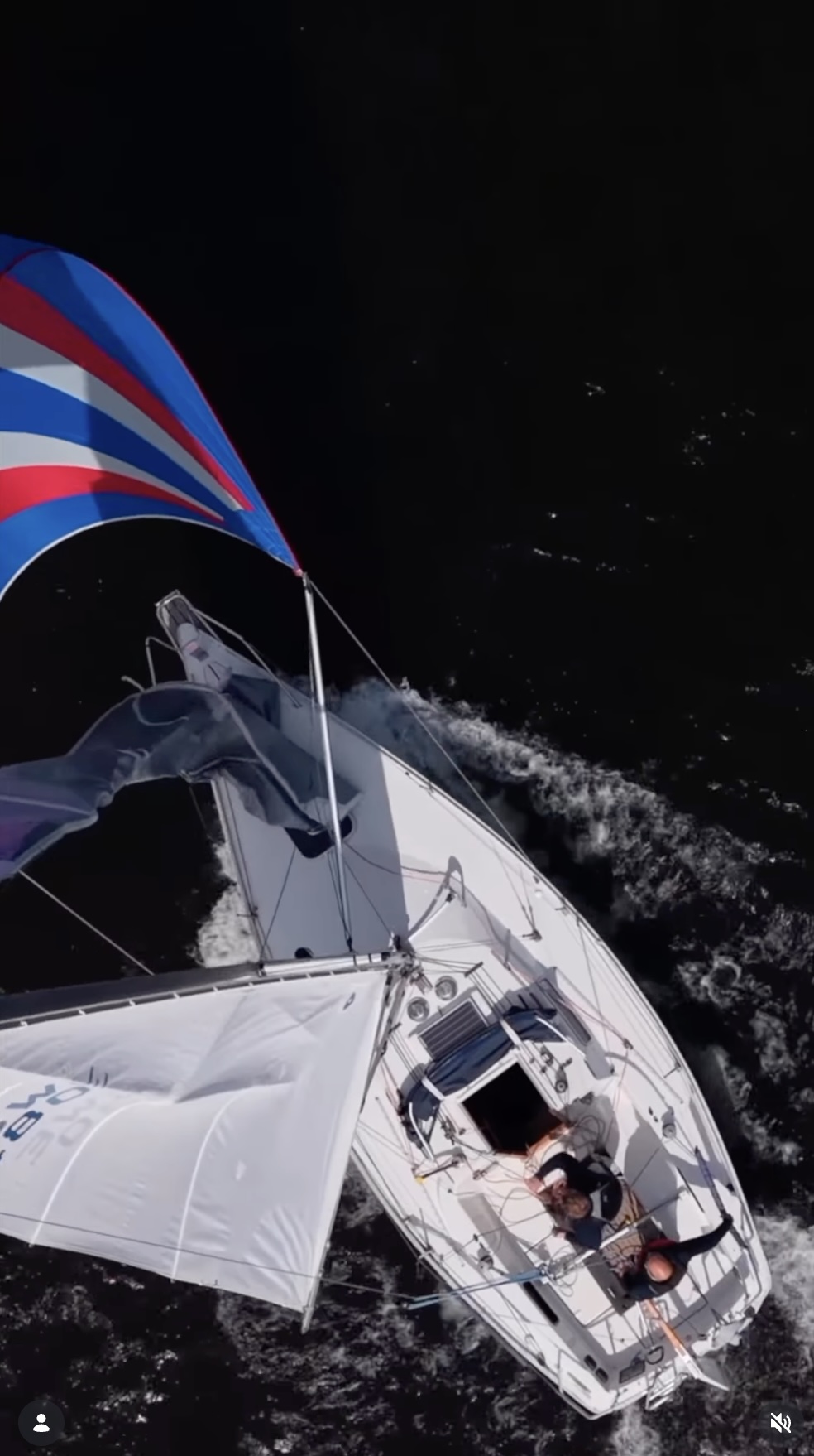 Skippo sailing an Albin 78 as part of Dream of Gotland Runt