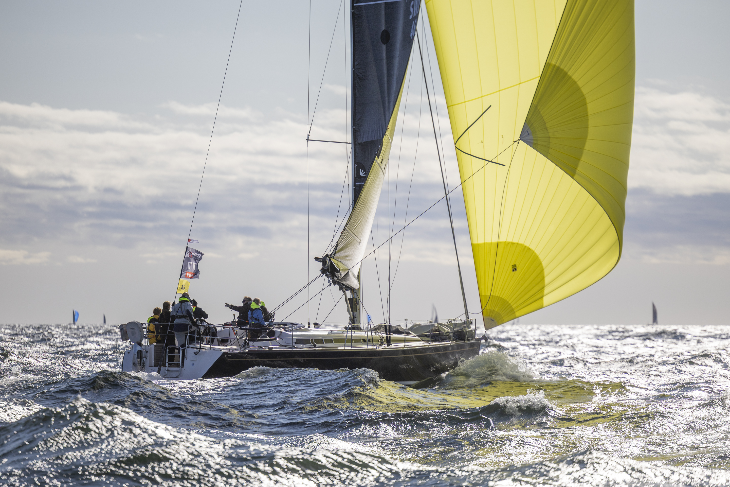 Segelbåt under Gotland Runt